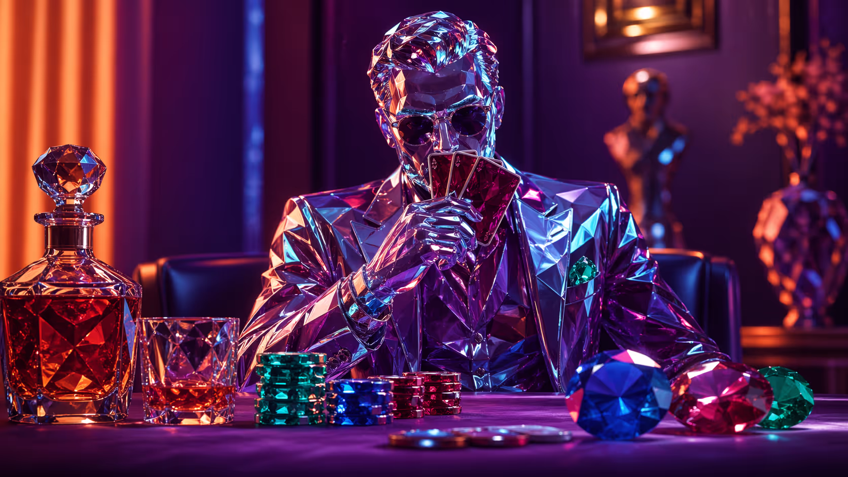 Poker pro mastering the art of bluffing