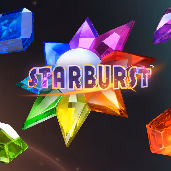 Starburst Spielautomat mit lebendigen Edelsteinsymbolen und expandierenden Wilds