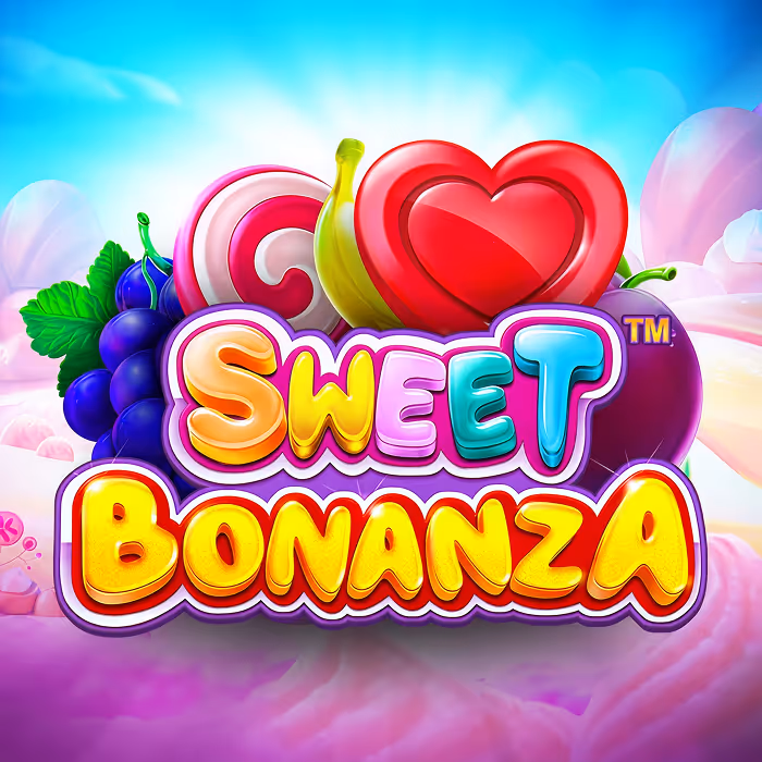 Sweet Bonanza Slot mit bunten Süßigkeitensymbolen und Multiplikator-Belohnungen