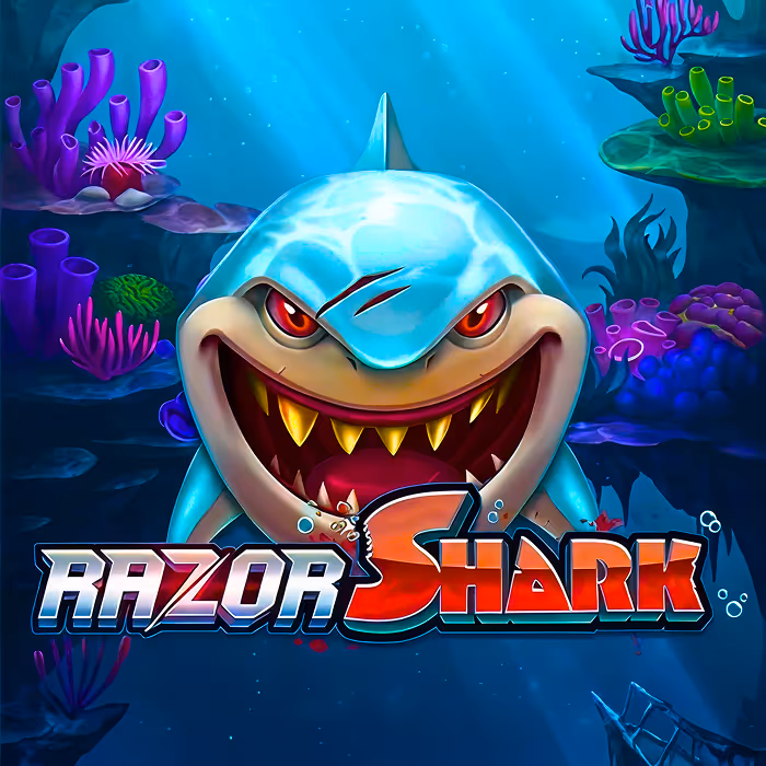 Razor Shark Unterwasser-Abenteuer-Slot mit Mystery-Stapeln und Freispielen